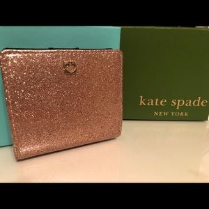 Kate Spade ♠️ Serenade Rose gold wallet